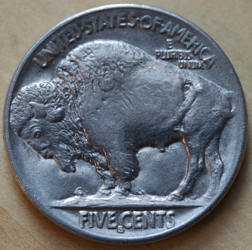 1914-S-Buffalo-Nickel---Weak-Liberty